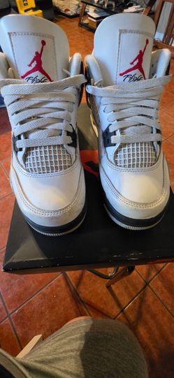 Jordan 4 Retro 'White Cement' 4.5 Y