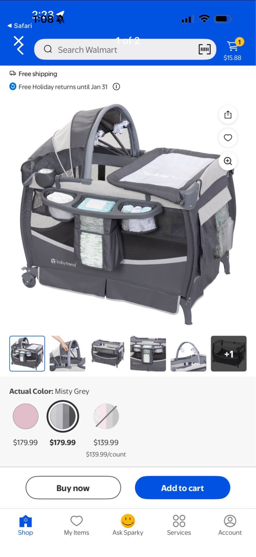 baby trend pack n play