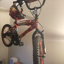 18" Dynacraft Firestorm Boys Bike, BMX, Ages 6-9, Durable Steel Frame