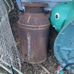 Old Milk Container
