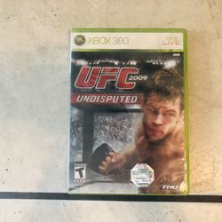 UFC Undisputed 2009 Xbox 360