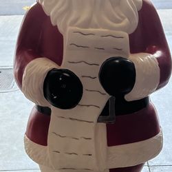 Holiday Living Light Up Santa Claus 40in