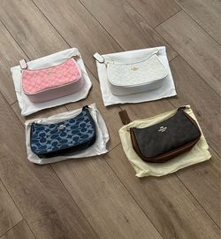 Checkered purses
