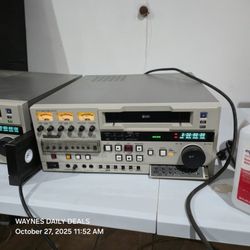 Panasonic AG-7650P & AG-7750P Professional S-VHS VCR Decks – Estate Sale – Tested Power/Eject/Load