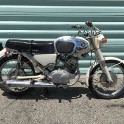 Rare 1968 Honda 160 Motorcycle