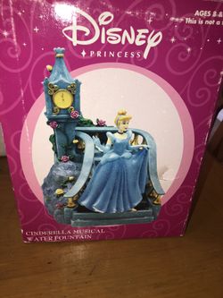 Cinderella musical water fountain