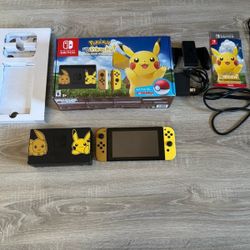 HandConsole Pokemon Let's Go Pikachu Limited Edition excellent