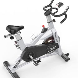 Indoor Cycling Bike Adjustable Resistance , Heavy Duty Indoor Exercise Bike for Home Use with Tablet Holder,Water Bottle Holder,Digital Monitor and Be