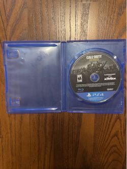 Call of Duty WWII PS4 Game Disc