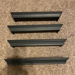 4 Wall Shelves 
