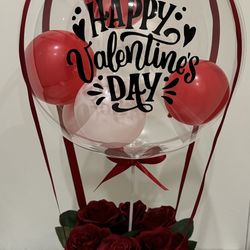 Valentine’s Flower Gift Box