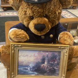2 Thomas Kinkade Bears $20 For both