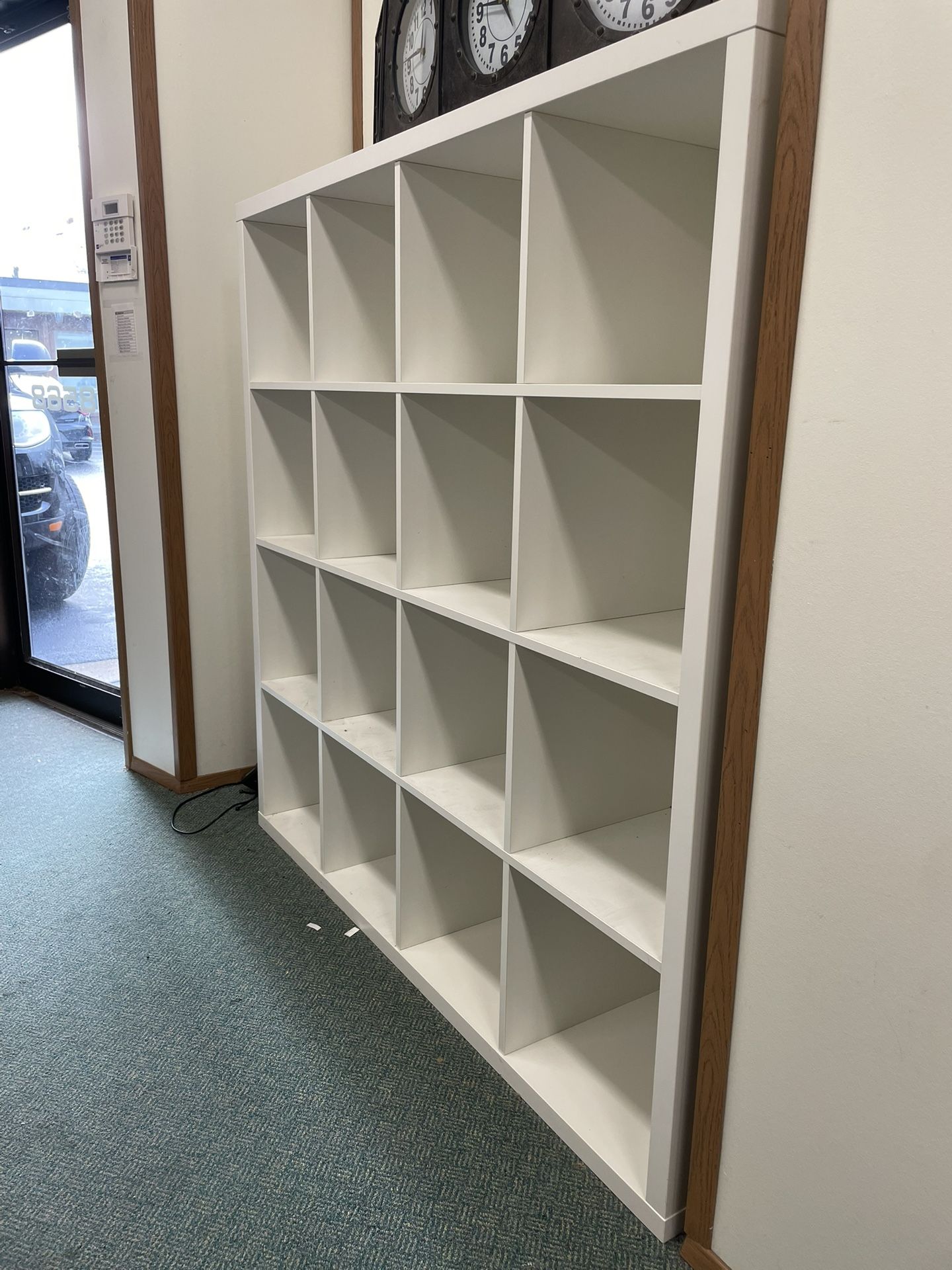 Ikea white bookshelf 