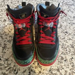 Jordan Spizike Black Varsity Red 2017 