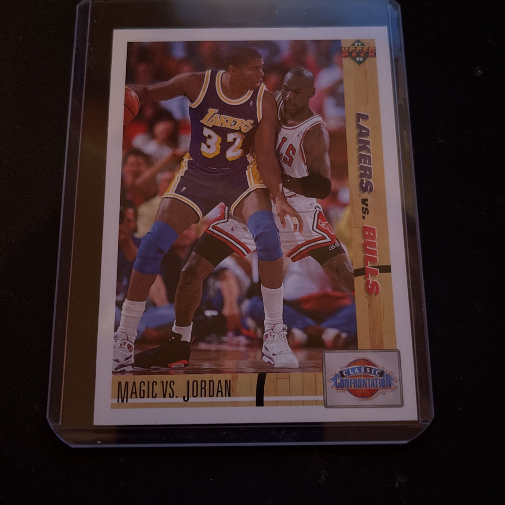 91-92 Magic Vs Jordan Upper Deck 
