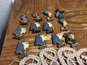 10 Egyption Pharos Magniets for $5. each.