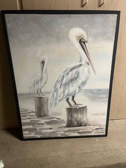 XL hand paint canvas print