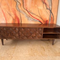 Elegant Mid-century TV Console With Storage (AllModern)