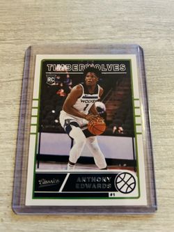 Anthony Edwards rookie card