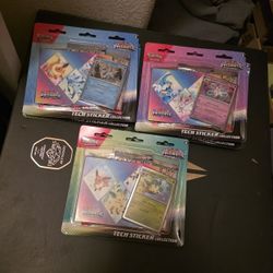 Pokemon Prismatic Sticker 3 Packs