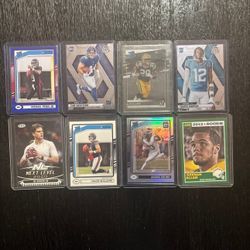 NFL Sports Card Lot Rookies