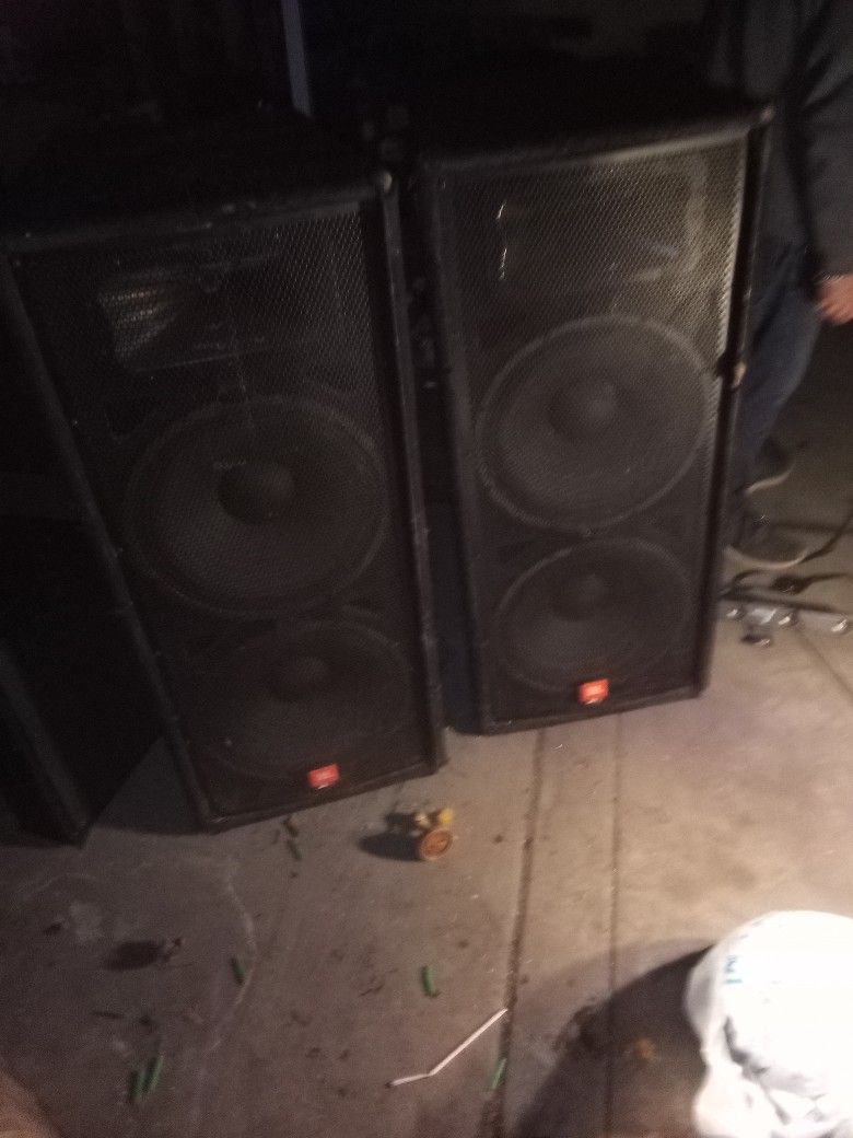 JBL Speakers Model # JRX100