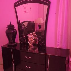 Queen Black Bedroom Set