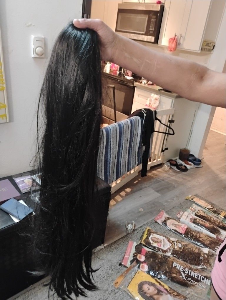 Long Synthetic Wig $40