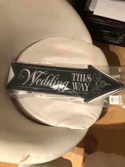 Wedding signs