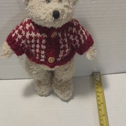 Cute 1998 Hug Fun International 7" Jointed Plush Bear