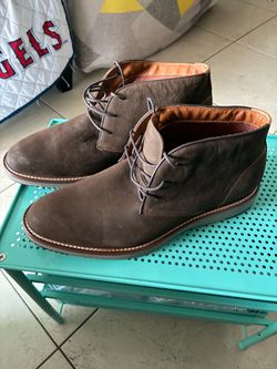 Brown Leather Chukka Boots