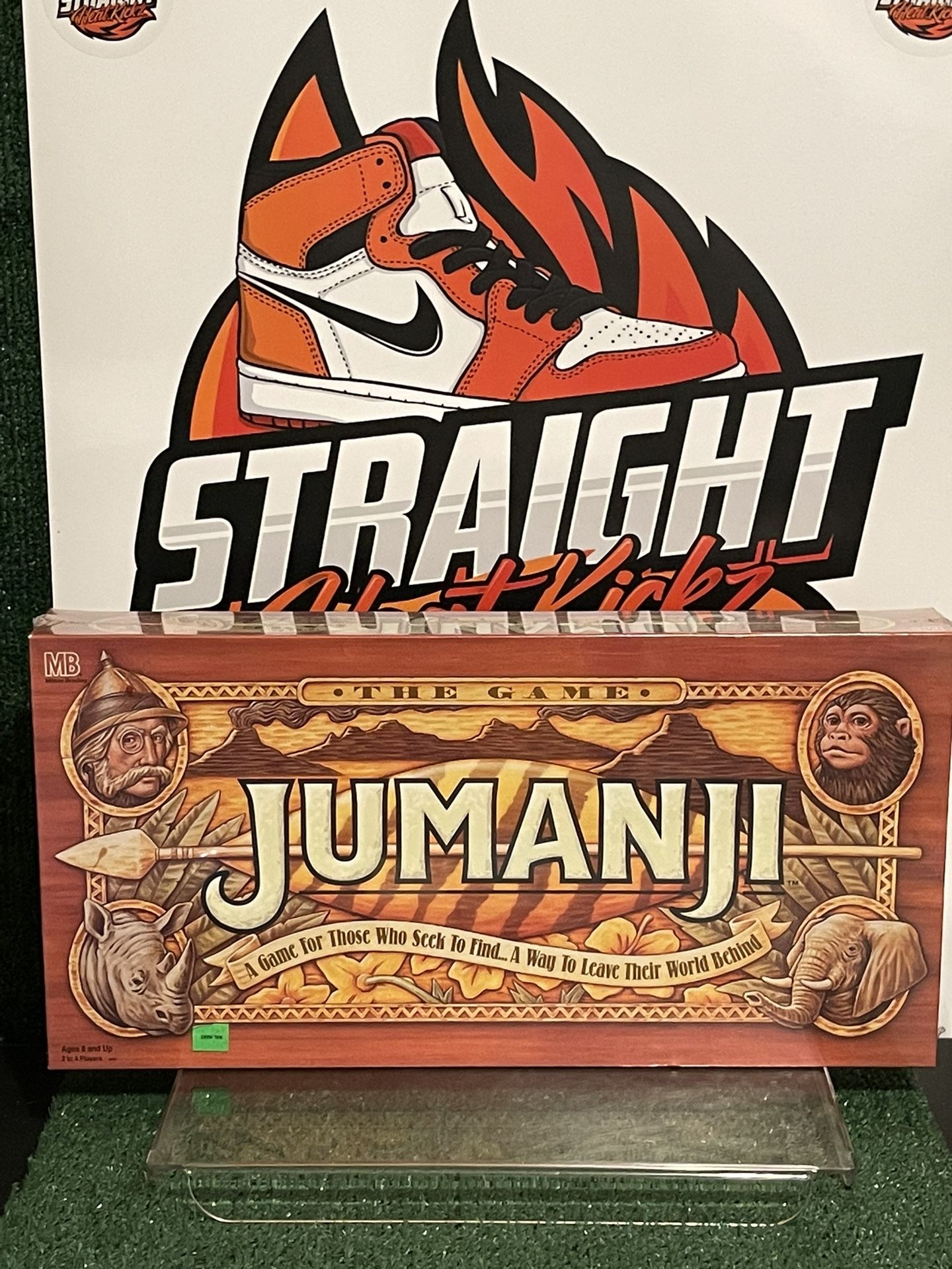Vintage 1990’s Jumangi Board Game 1995 Milton Bradley Factory Sealed !! Rare !!