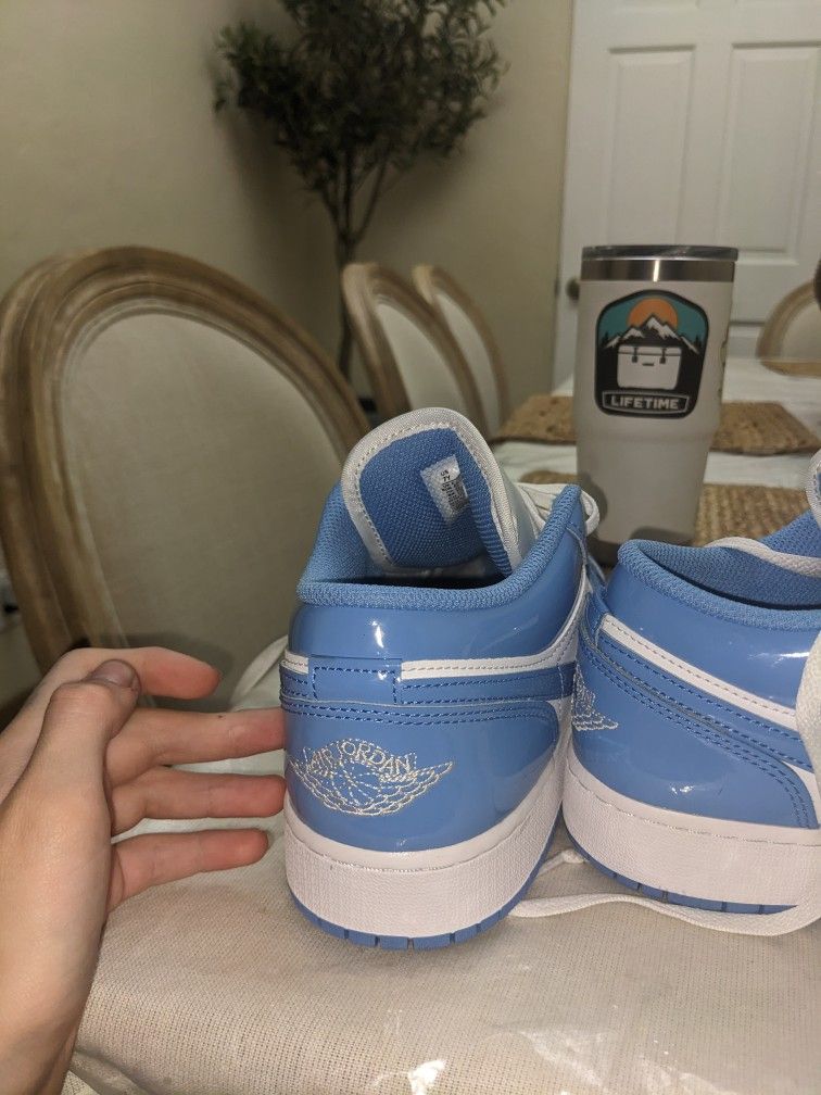 Jordan 1 Light blue's