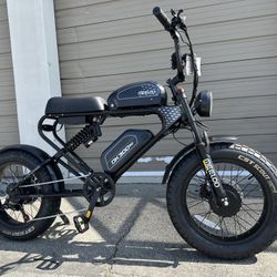 MEELOD DK300 Max GPS Anti-Theft Dual Motor Dual Battery 750 Watt 150 Miles Range Electric Bike