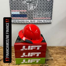 LIFT SAFETY DAX Full Brim Hard Hat Red**(FINANCIAMOS/WE FINANCE)**
