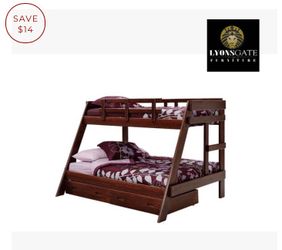 New Cherry wood heavy duty Bunkbed! Bunkbeds On Sale Here