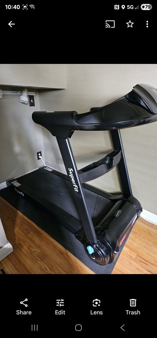 Goplus Superfit Folding Electric Treadmill