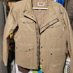 Levis Mens Jacket XL  Tan
