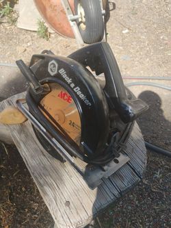 Vintage Black and Decker Circular saw