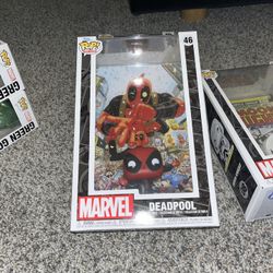 Funko Pop Deadpool Comic Cover