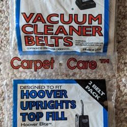 4 New Hoover Vacuum Cleaner Belts