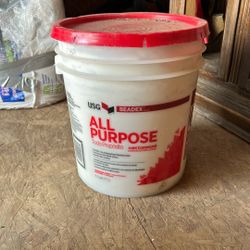 Bucket Of Joint Compound