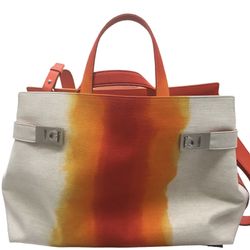 Salvatore Ferragamo Deconstructed Hybrid Tote Bag New 