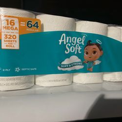 Toilet paper angel soft