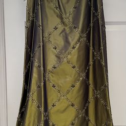 WOMENS LONG BEADED SKIRT-VIE BY VICTORIA ROYAL-SIZE 4