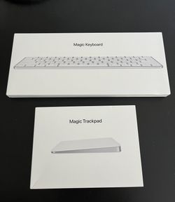 Bluetooth Apple Magic Keyboard & Track Pad