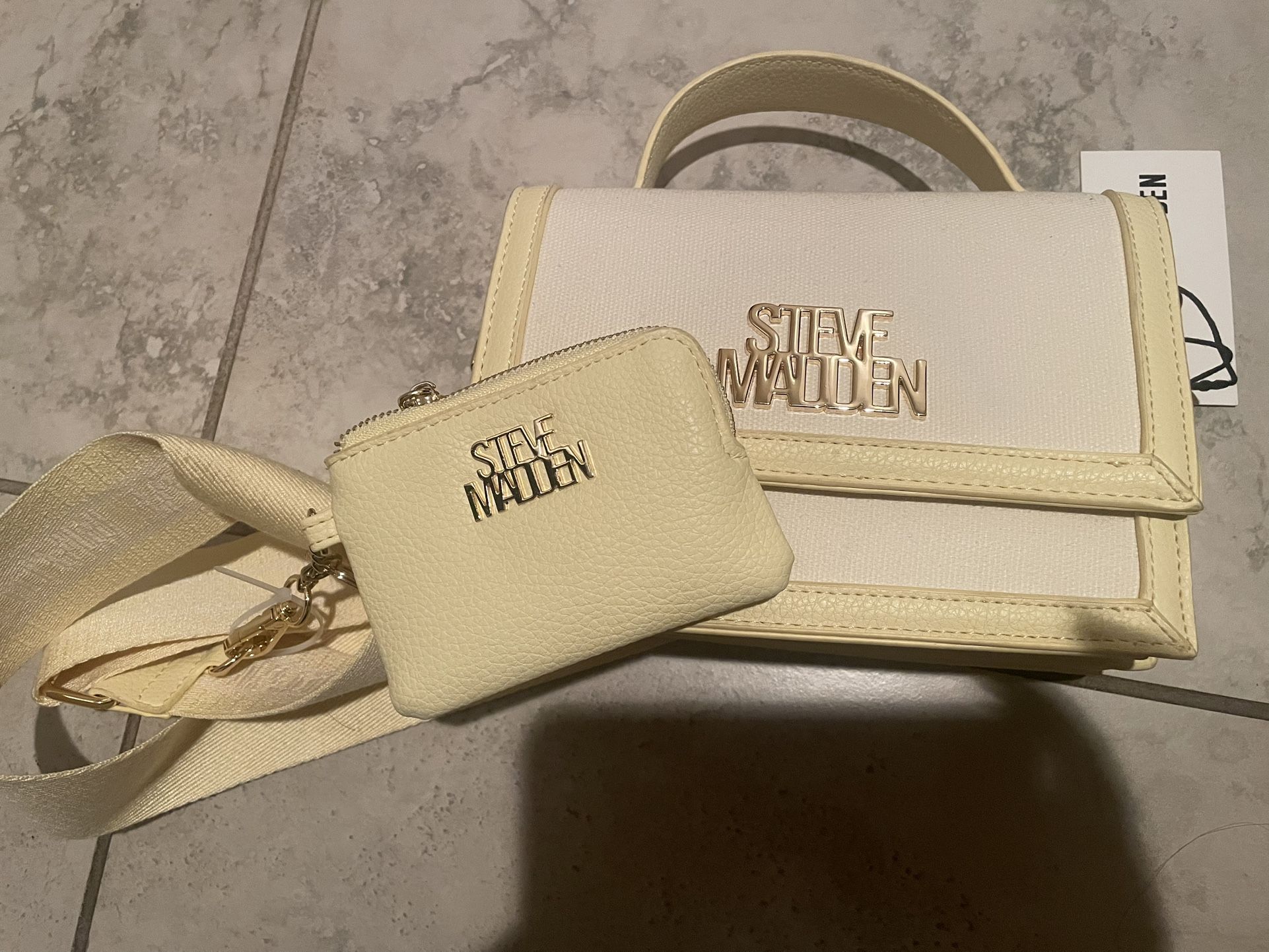 Steve Madden Yellow Purse