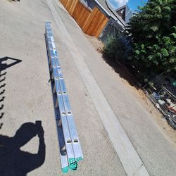 Aluminum ladder 24 ft
