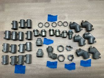EMT Conduit Electrical Fittings, 39pc, $20 For ALL