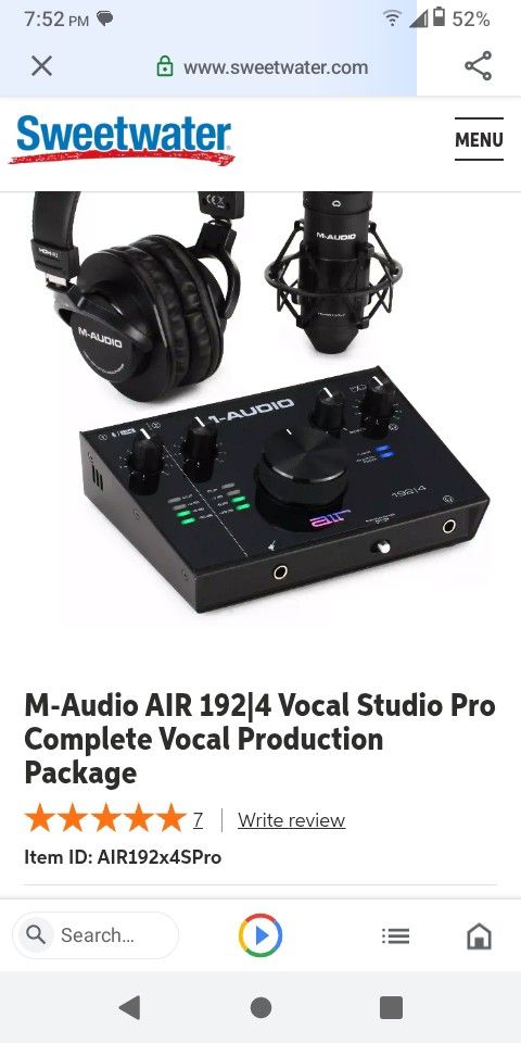 M-Audio 192/4 Pro Studio